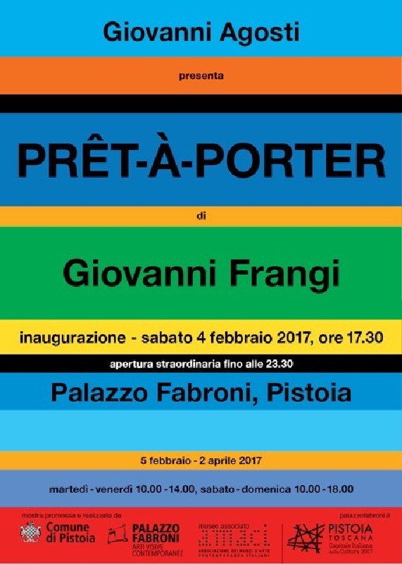 Giovanni Frangi | Palazzo Fabroni Pistoia